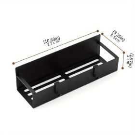 1pc Refrigerator Magnetic Storage Rack 10.63inch Kitchen Seasoning Bottle Storage Rack Refrigerator Microwave Side Hanging Rack Magnetic Rack (Quantity: 1PC, size: 10.63inch)